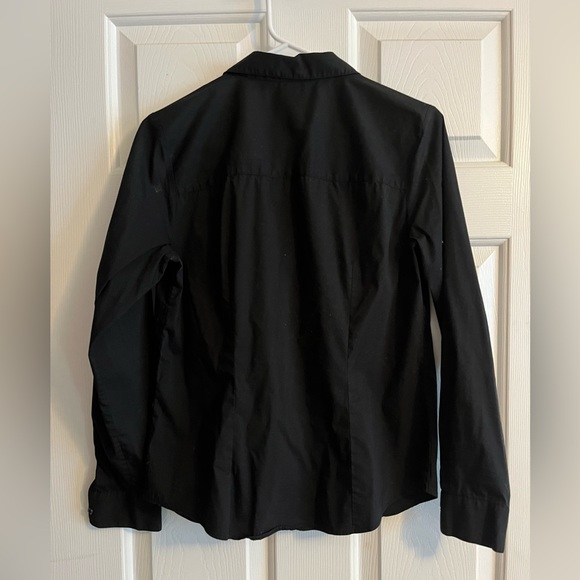 Black blouse long sleeve - Picture 2 of 2